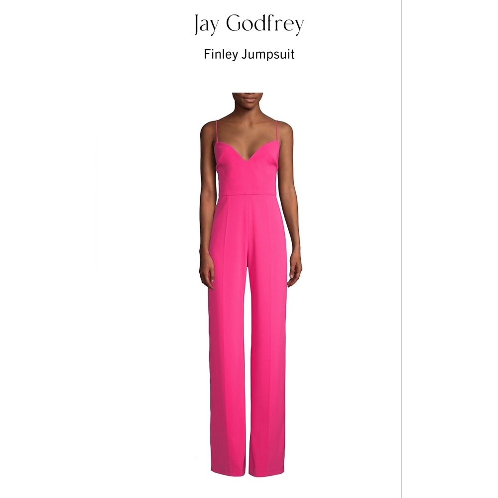 Jay Godfrey Hot Pink Jumpsuit